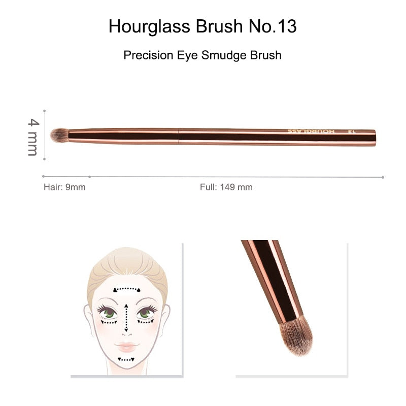 Hourglass Brush No 13 - Precision Smudge Brush