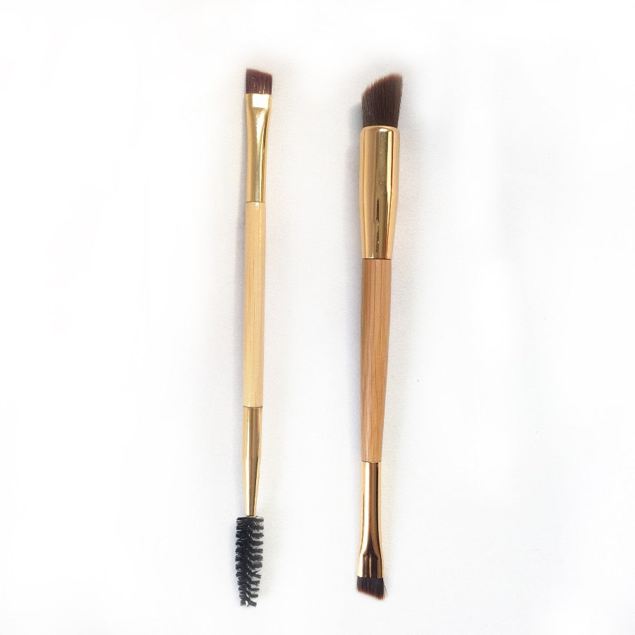 Double-ended Eyebrow Brush & Brow Powder Brush