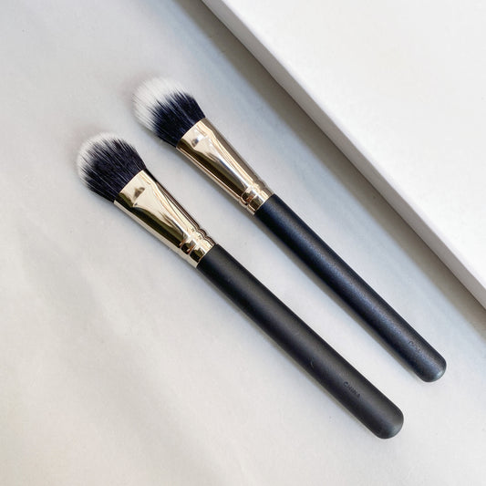 DUO 159 Fiber Blush Brush / DUO 132 Fiber Foundation Brush