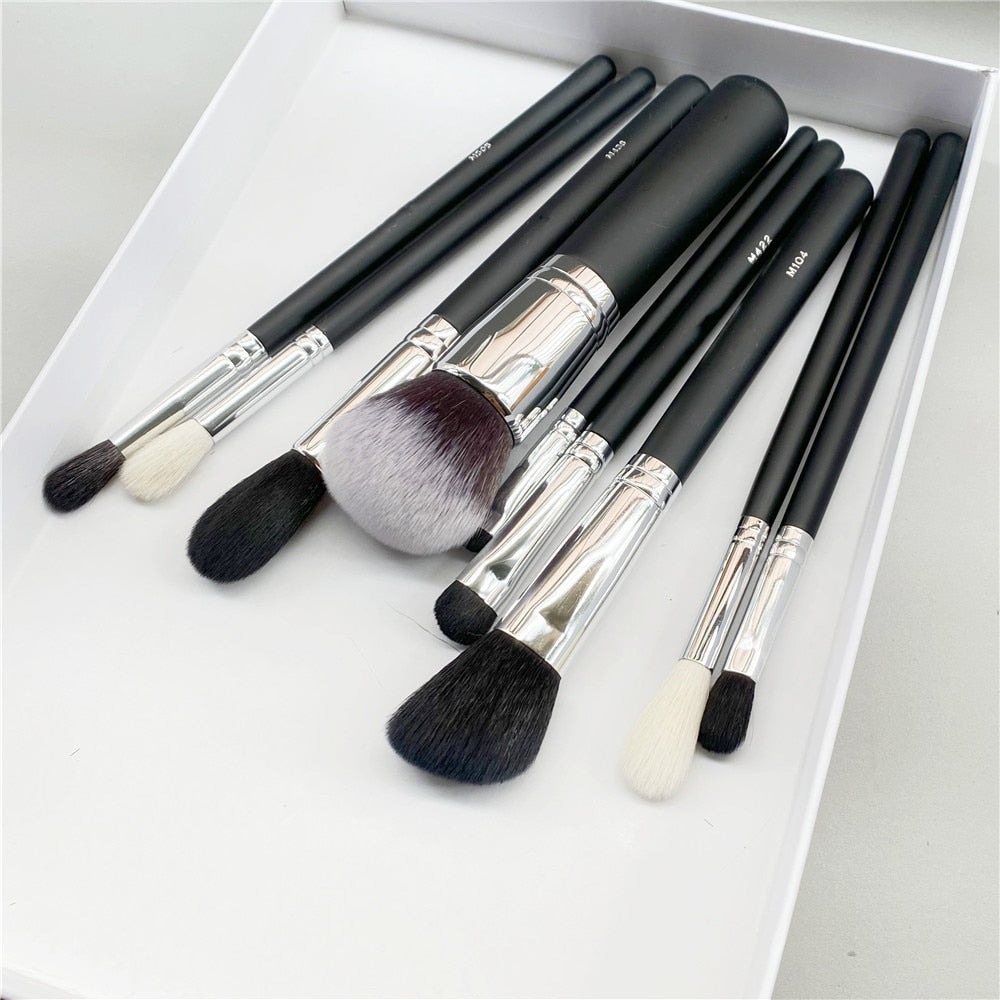 9 Pro Makeup Brushes Set