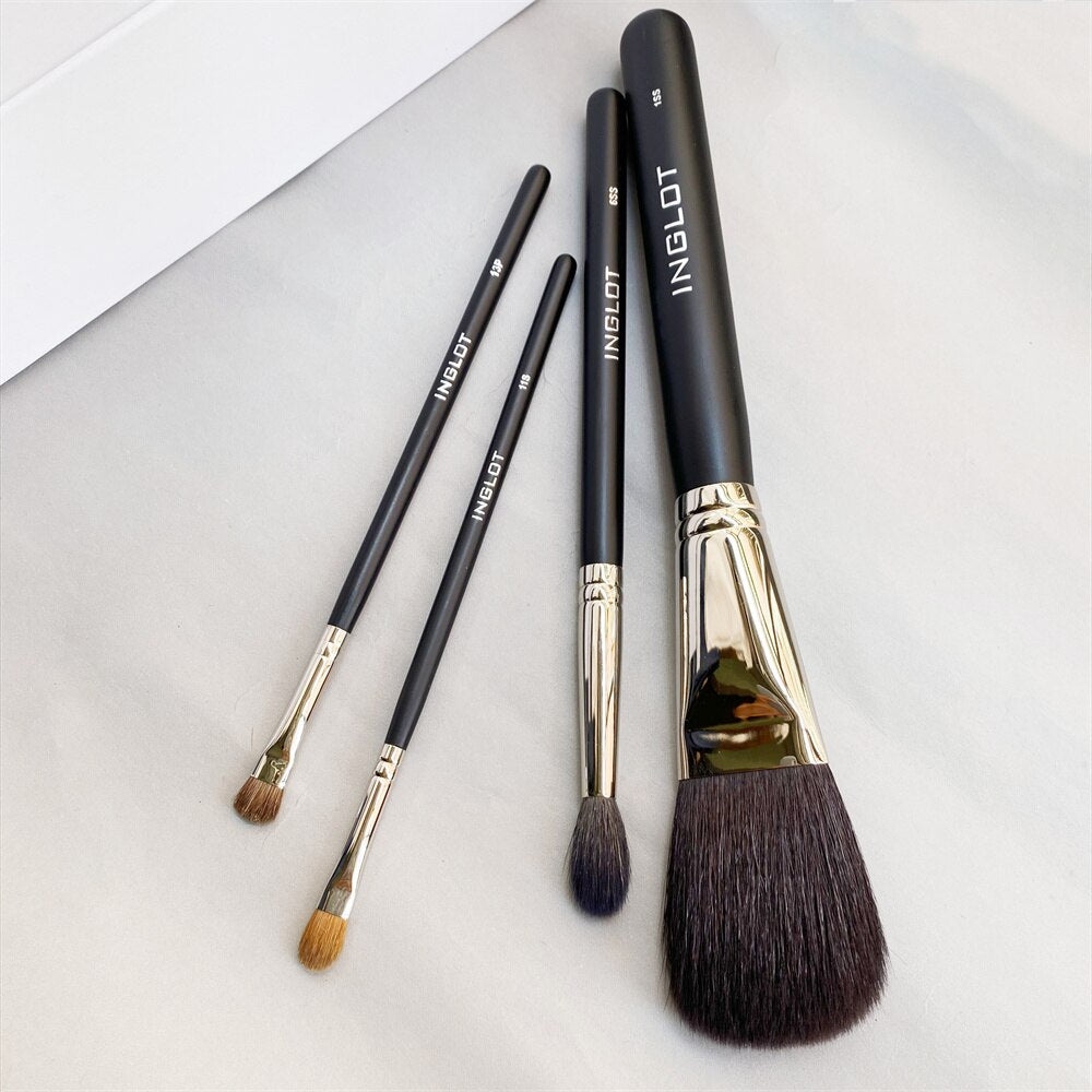 Makeup Brushes Set 4-Pcs (1SS-POWDER  6SS/11S/13P Eye Shadow Blending Brush)