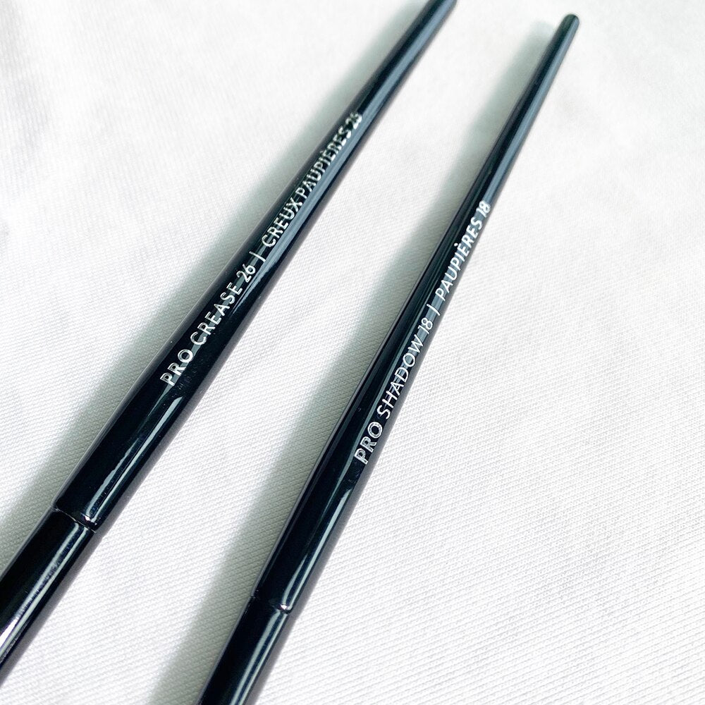 PRO Black Eye Crease #26 & Shadow Makeup Brushes #18