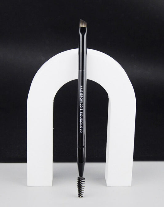 PRO Dual-Ended Brow Brush #20